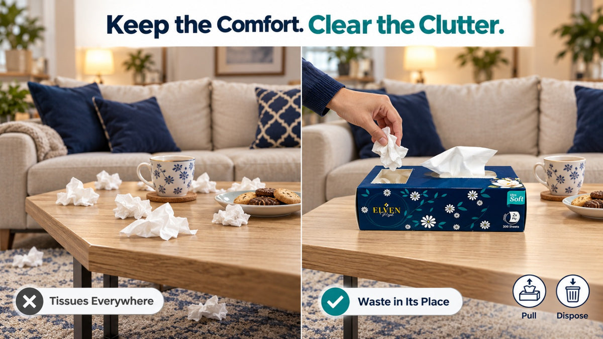 A Cleaner Way to Use Tissues